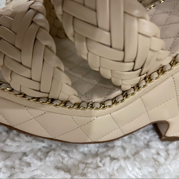 CHANEL WEDGES SIZE 39 NIB - Picture 6 of 12